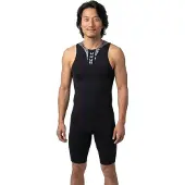 Huub Sub7 Short Sleeve Swimskin Noir ML Homme
