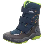 Superfit Bottes 'JUPITER ICE' bleu marine / gris foncé / kiwi