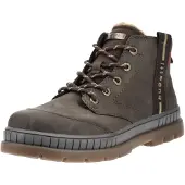 Bugatti Bottines à lacets 'Aga' brun foncé