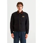 Alpinestars Mustang, veste en tissu imperméable ,Gris Foncé/Marron Foncé ,L