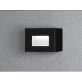 Konstsmide LED Außenleuchte Wandlampe Chieri Schwarz IP54 4W 300lm Warmweiß 3000K