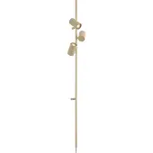 QAZQA Applique murale moderne beige 3 lumières - Jeana Luxe