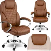 Sofotel Fauteuil de bureau Batory - marron - 240803