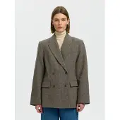Selected Blazer 'SLWReeda' marron chiné