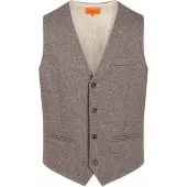 Suitable Gilet Kris Marron