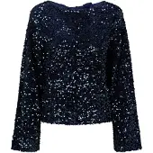 Pieces T-shirt 'KAMMY' bleu