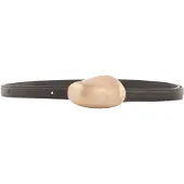 Lipsy Ceinture chocolat / or