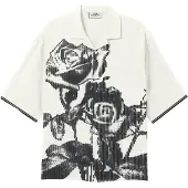 Vertere Berlin Chemise 'Morph' noir chiné / blanc