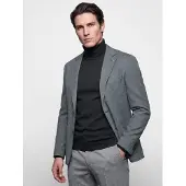 Benvenuto Design Veste de costume marine / blanc