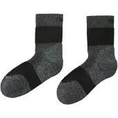Reima Chaussettes 'Patikka' gris foncé / noir