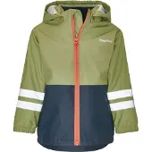 Playshoes Veste fonctionnelle bleu marine / olive / blanc