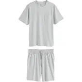 Next Pyjama court gris