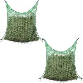 vidaXL Filets à foin 2 pcs rectangulaire 0,9x1,5 m PP