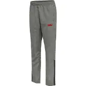 Hummel Pantalon de sport 'Pro Grid' anthracite / gris fumé / rouge