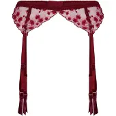 Hunkemoller Porte-jarretelles 'Chloe' bordeaux