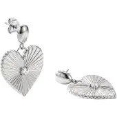 Purelei Boucles d'oreilles 'Shining Heart' argent