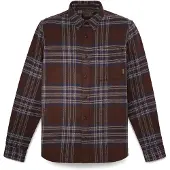 Timberland Chemise bleu marine / chocolat / blanc