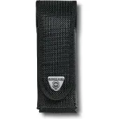 Victorinox Fourreau en nylon pour grands couteaux de couleur noire 4.0504.3 avec fermeture velcro et compartiment pour mors.