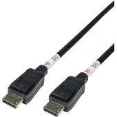Deltaco DP80-1010 (1 m), Câble vidéo, Noir