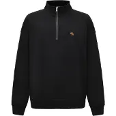 Abercrombie & Fitch Sweat-shirt noir