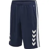 Hummel Pantalon de sport marine / blanc
