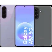 Samsung Galaxy A57 128 Go Mauve 5G + BlueBuilt Back Cover Transparent
