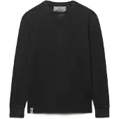 Superdry Homme Haut Texturé Classique Épais Dark Grey Taille: L