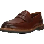 Clarks Shoes Aldwin2 Step Loafers Marron EU 40 Homme
