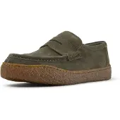 Camper Mocassin marron / vert foncé