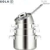 Sola Batterie de Cuisine Sola Ruby (4-pièces)