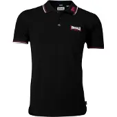Lonsdale Polo Lion Taille : S, Couleur : Noir