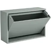 ReCollector Mini Box, boîte de rangement, bleue, rectangulaire, plastique recyclable, unicolore, intérieur