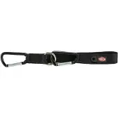 Trixie 3x Boucle de ceinture universelle XS-S, 30 cm / 25 mm, Noir (Chien)