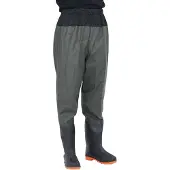 vidaXL Cuissardes avec bottes vert foncé taille 42