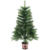vidaXL Arbre de Noël artificiel aiguilles réalistes 90 cm vert