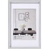 Walther design Steel Style - Cadre photo - Conçu pour : 8x12 pouces (20x30 cm) - plastique, MDF - rectangulaire