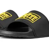 Benlee Claquettes / Tongs 'Slappy' jaune / noir
