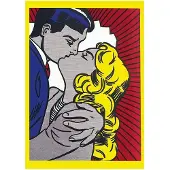 Sonstige Verlage Puzzle 1000 pièces Kiss III Lichtenstein