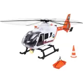 Simba Véhicule jouet Dickie Hélicoptère Go Real / SOS Rescue Helicopter 203719016