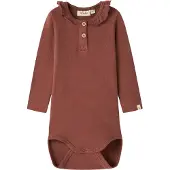 Lil´ Atelier Barboteuse / body 'NBFTHORO' rouille