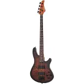 Schecter C-4 Standard Tobacco Burl basse électrique