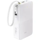 Baseus Batterie externe EnerFill FC51 Bipow2 Pro, 20000mAh, 1x Type-C, blanc, 2.4A