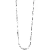 Brosway Stylish Steel Chain Figaro Essential Bnl021, (Acier)