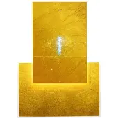 Ingo Maurer 24 Karat Blau Flat Applique Murale