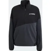Adidas Pull-over de sport 'Multi Climawarm Fleece' gris foncé / noir / blanc