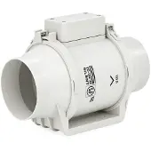 THERMEX Ventilateur de gaine TDT 160/100 avec minuterie, Climatiseur : accessoires, Blanc