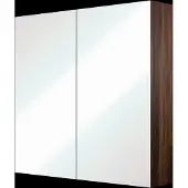 Linie Montro armoire de toilette 80 x 75 cm noyer