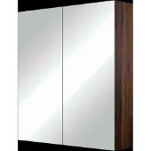 Linie Montro armoire de toilette 70 x 75 cm noyer
