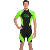 Mad Wave Combinaison De Plongée En Néoprène à Manches Courtes Opnwtr Hydrostar Dsss Sty