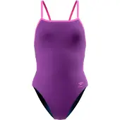 Speedo Solid Triback Swimsuit Violet 32 Femme